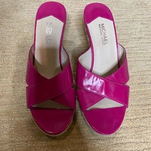 Michael (Michael Kors) wedge espadrille shoe